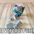 3D-Voronoi Puzzle / Puzzle Đá Cuội + Chân Đế Trưng Bày - Thumbnail 1