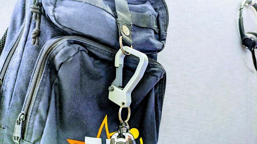 Móc Khóa Carabiner Mini Có Lò Xo - Image 2
