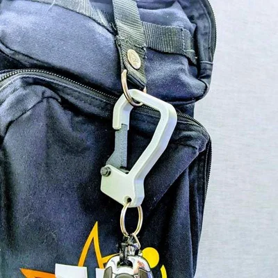 Móc Khóa Carabiner Mini Có Lò Xo
