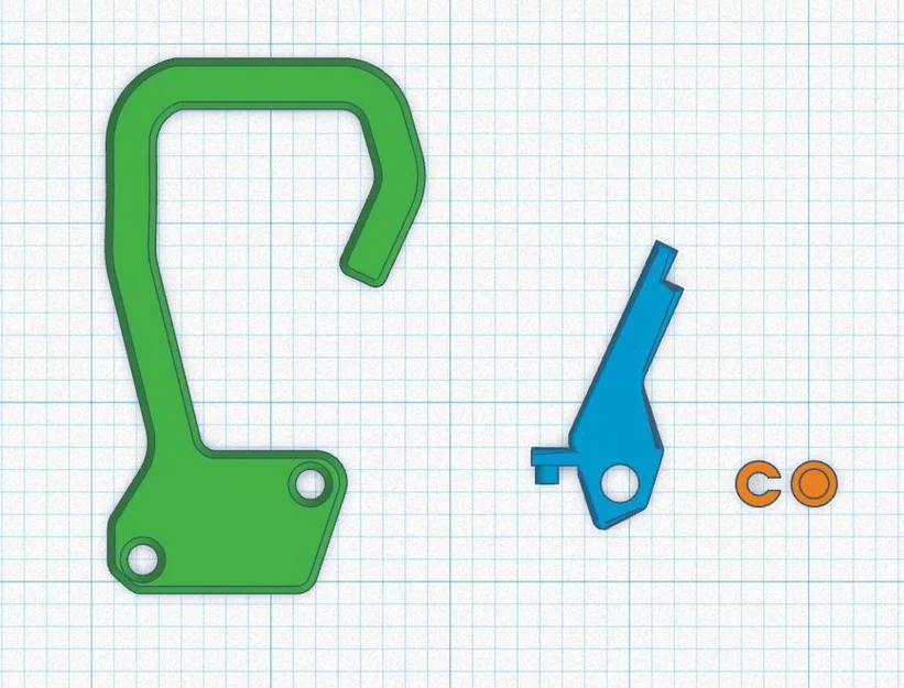Móc Khóa Carabiner Mini Có Lò Xo - Image 4
