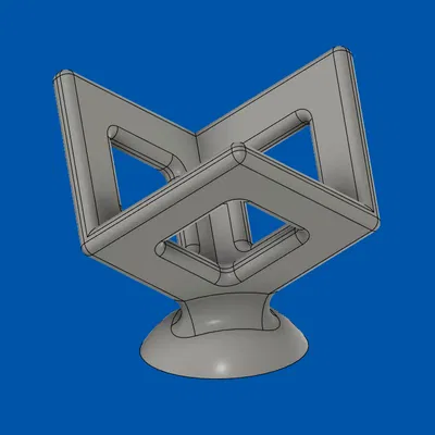 3D-Voronoi Puzzle / Puzzle Đá Cuội + Chân Đế Trưng Bày