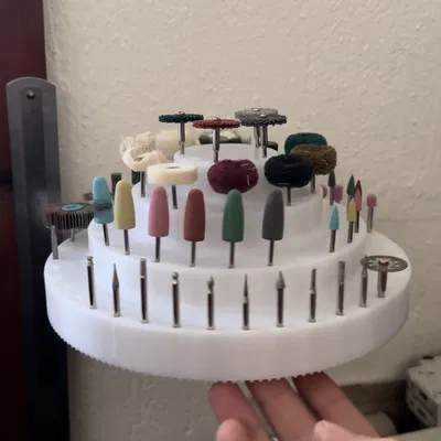 Kệ Đựng Mũi Khoan Dremel Treo Tường