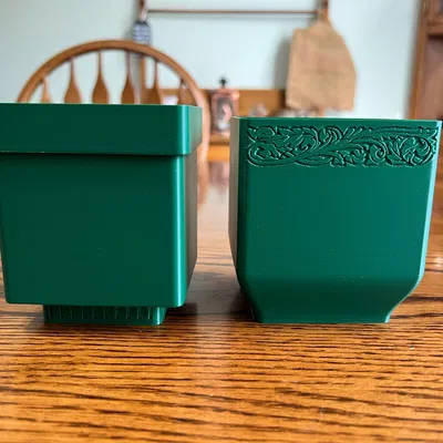 Chậu Trồng Rau Thơm & Cây Mọng Nước Để Bệ Cửa Sổ