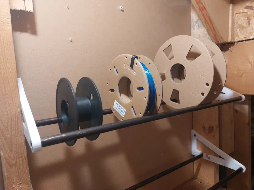 Giá Đỡ Filament Gắn Bên Hông Cho Cuộn Lớn Nhỏ - Image 1