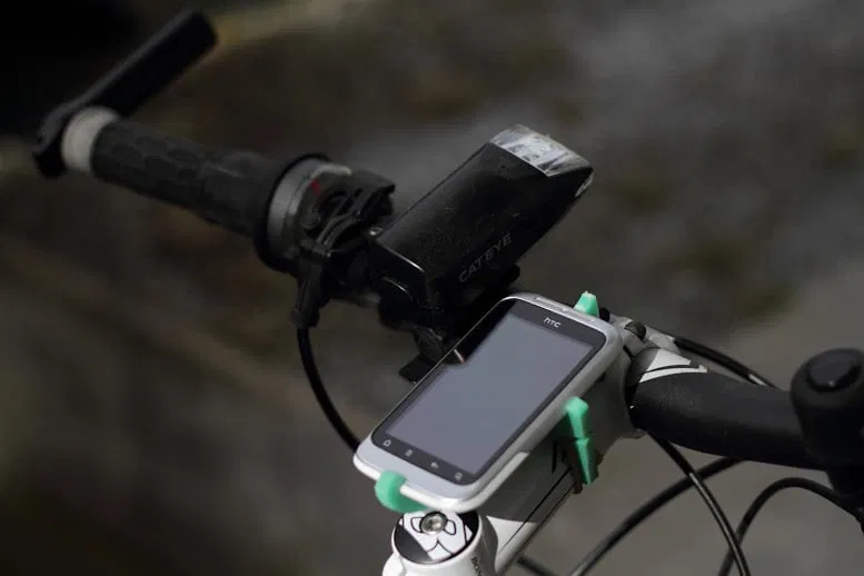 Kẹp điện thoại HTC Wildfire-S cho ghi-đông Bontrager - Image 1