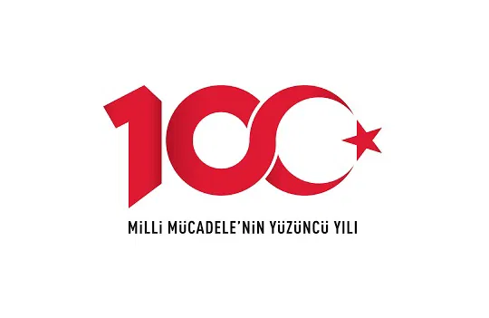 Logo kỷ niệm 100 năm Cộng hòa Thổ Nhĩ Kỳ - Image 1
