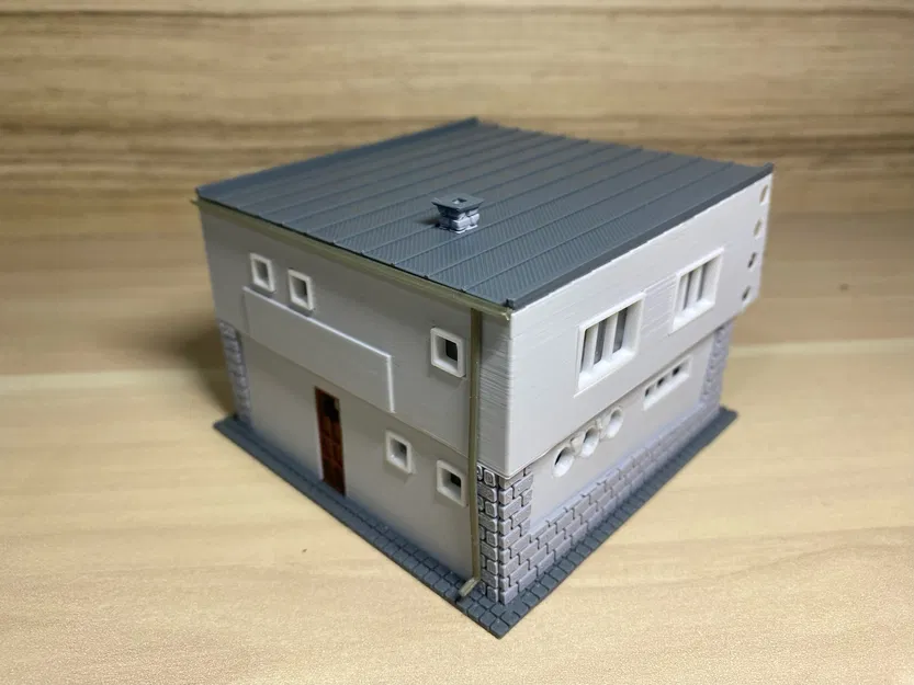 Mô hình Nhà Gia Đình Kiểu V - Šumperák Tỉ lệ HO/H0 và TT - Image 4