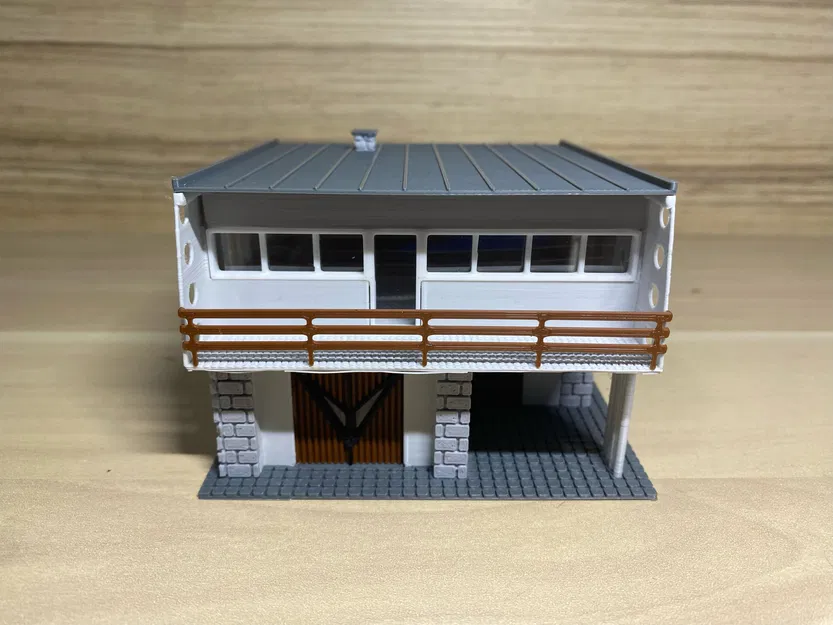 Mô hình Nhà Gia Đình Kiểu V - Šumperák Tỉ lệ HO/H0 và TT - Image 5