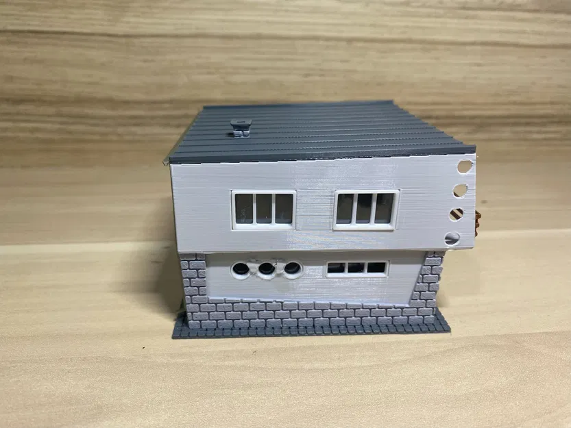 Mô hình Nhà Gia Đình Kiểu V - Šumperák Tỉ lệ HO/H0 và TT - Image 6