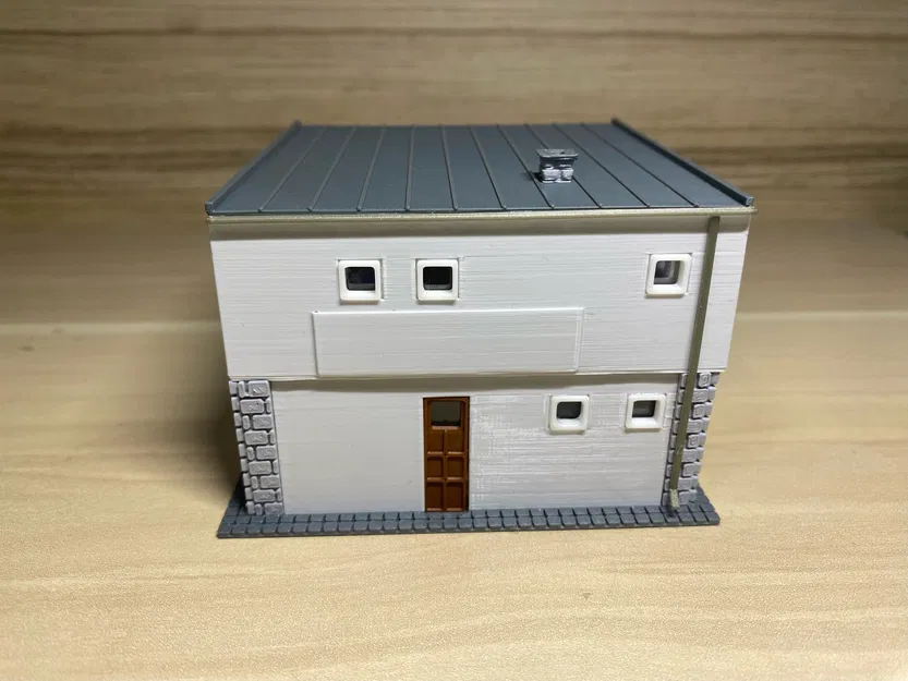 Mô hình Nhà Gia Đình Kiểu V - Šumperák Tỉ lệ HO/H0 và TT - Image 8