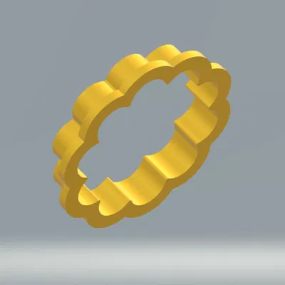 Khuôn cắt bánh quy hình hoa