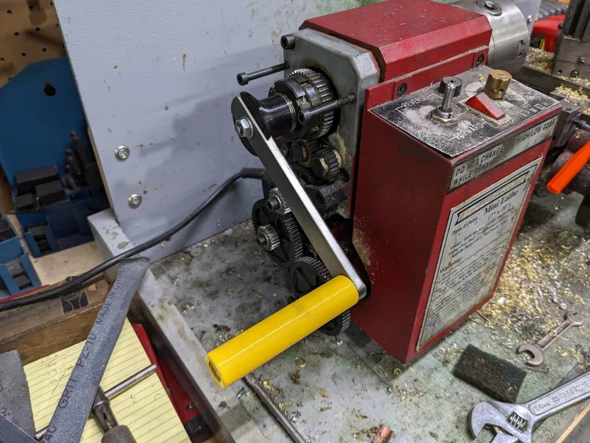 Tay quay cho Máy tiện 7X/MiniLathe - Image 1