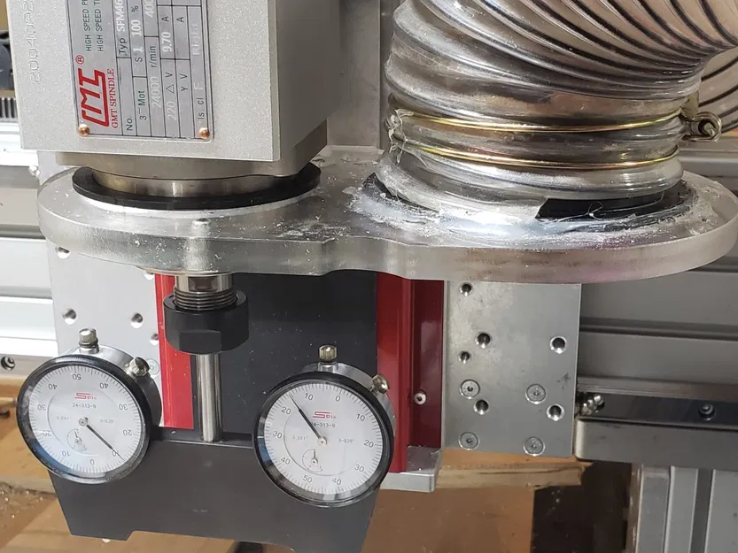 Kent Dust Boot Adapter cho trục Avid CNC của CNCROUTERPARTS từ Bosh 1617 - Image 1