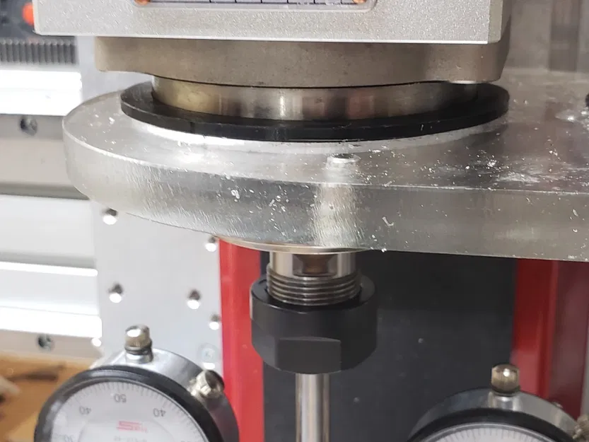 Kent Dust Boot Adapter cho trục Avid CNC của CNCROUTERPARTS từ Bosh 1617 - Image 3