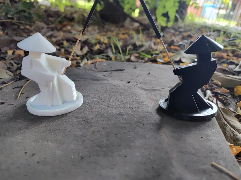 Đế Cắm Nhang Samurai / incense Samurai Holder - Image 2