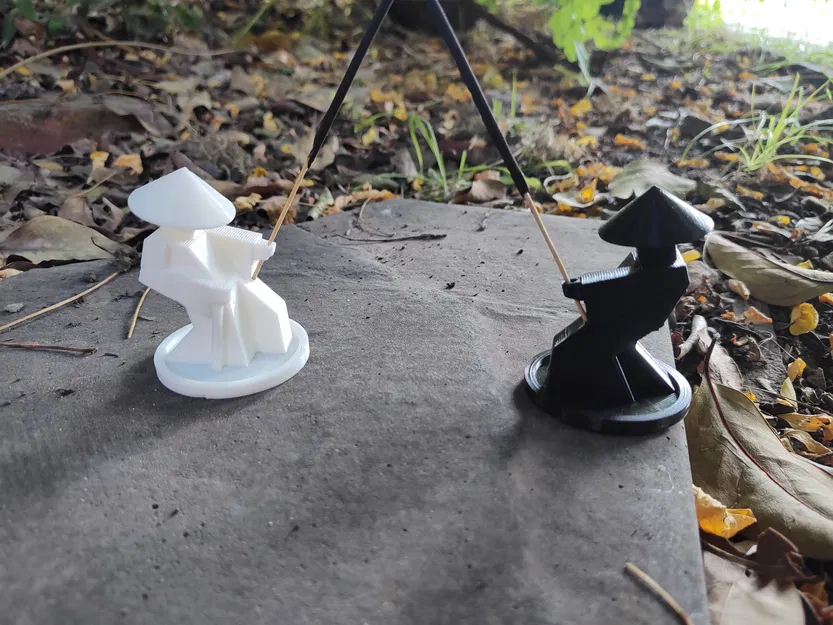 Đế Cắm Nhang Samurai / incense Samurai Holder - Image 4