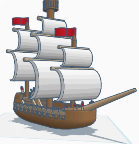 Mô hình Thuyền cướp biển - Image 1