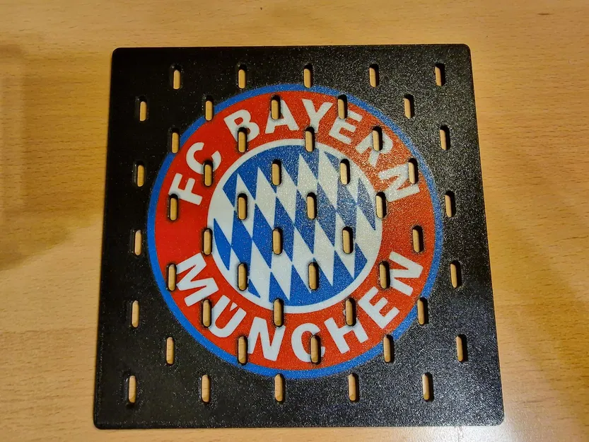 Logo FC Bayern München Cho Tấm IKEA Skadis 220*220mm - Image 1