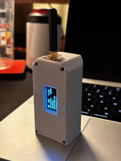 Vỏ Heltec V3 Meshtastic (1x 18650) có nút bập bênh - Image 1