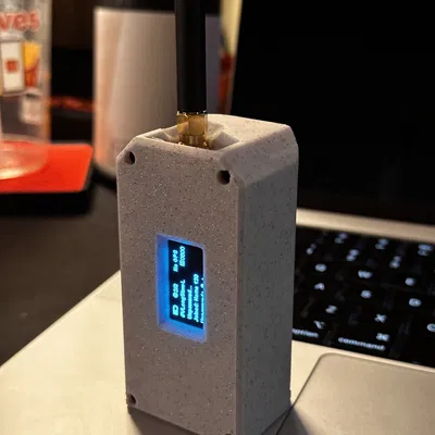 Vỏ Heltec V3 Meshtastic (1x 18650) có nút bập bênh