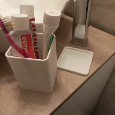 Hộp đựng phòng tắm đơn giản