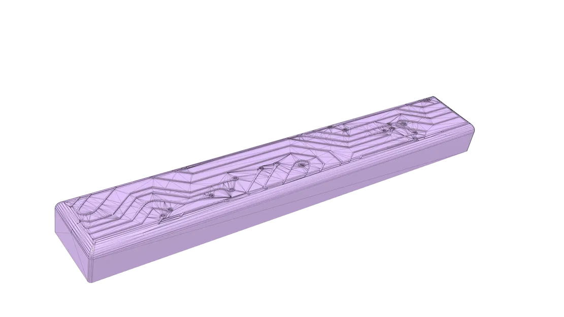 Keycap Spacebar có mạch PCB - Image 1