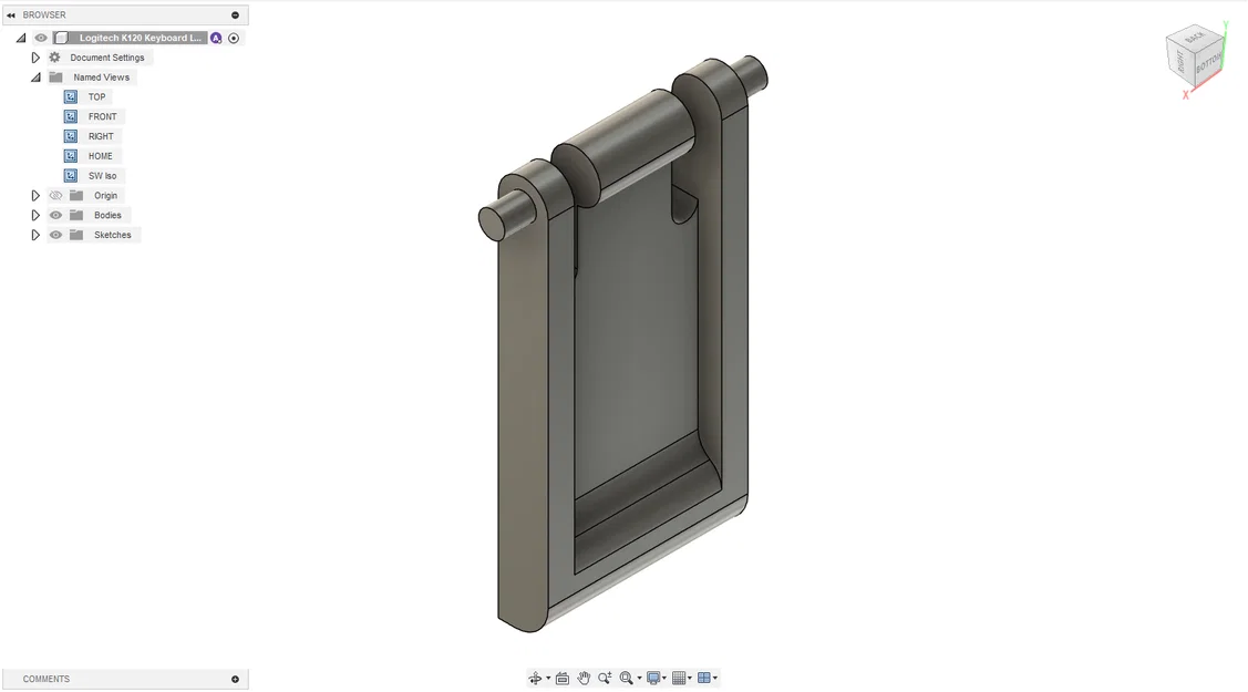 Chân Bàn Phím Logitech K120 - Image 1