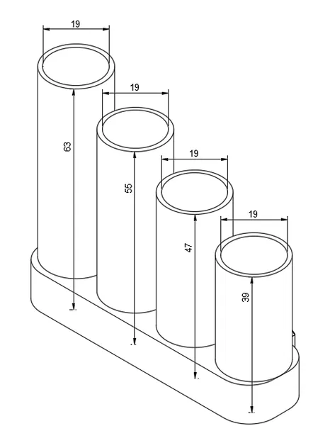 Kẹp Giữ Dây Cáp Cho Multiboard - Image 3