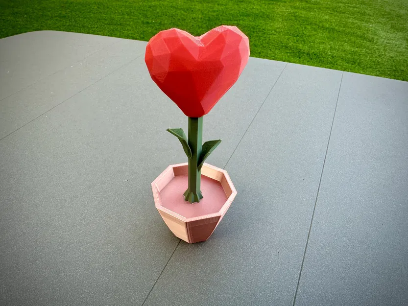 Mô hình 3D Trái Tim Nở Hoa "Heart Blooming" - Image 5