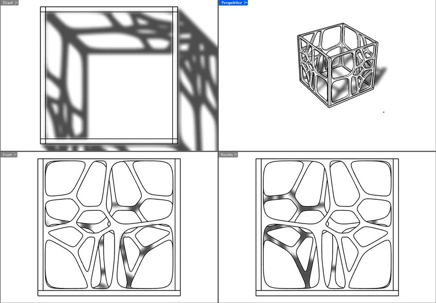 Đèn Trà Voronoi - Image 1