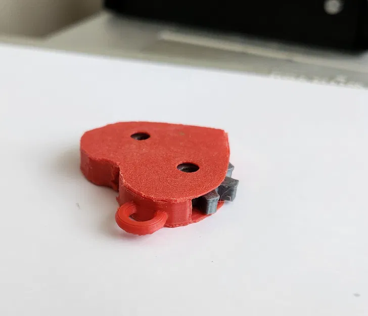 Mô Hình Gear Fidget Hình Trái Tim - Image 1