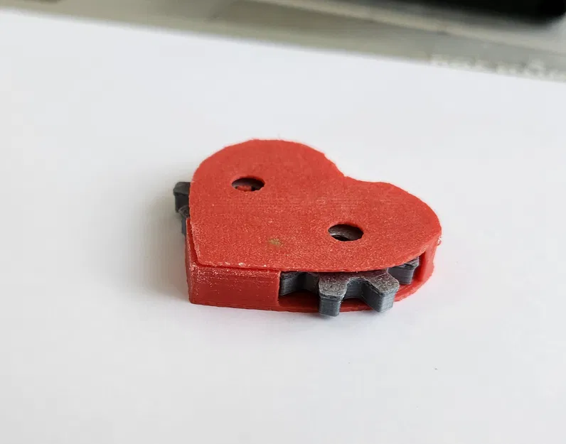 Mô Hình Gear Fidget Hình Trái Tim - Image 3