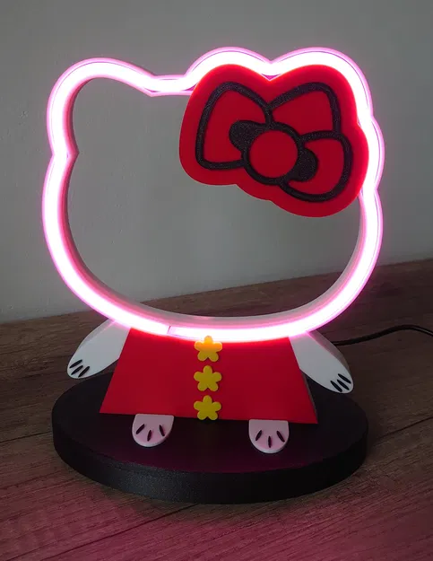 Đèn Neon Hello Kitty - Image 1