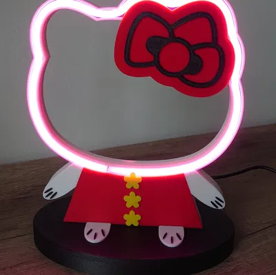 Đèn Neon Hello Kitty