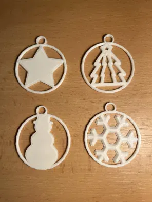 Chai Trang Trí Cây Thông Noel - Image 1