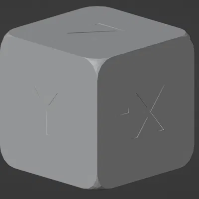 Xúc Xắc Có Trục Z, X, Y