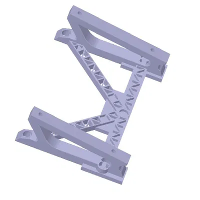 Tấm Gắn Trên Tủ Nguyên Bản MMU2S Prusa Remix