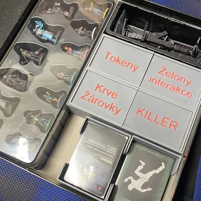 Hộp đựng phụ kiện board game Dead by Daylight - Bản CZE và EN