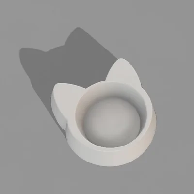 Tô Ăn Cho Mèo In 3D "Meow-tastic Mealtime"
