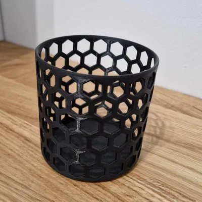 Hộp Cắm Bút Hình Lục Giác