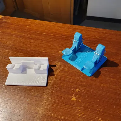 Đế Ngang Cho Solderfingers2_single_5mm của idig3d