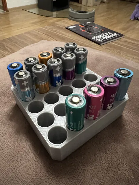 Giá đỡ pin AA - Stand for AA batteries - Image 1