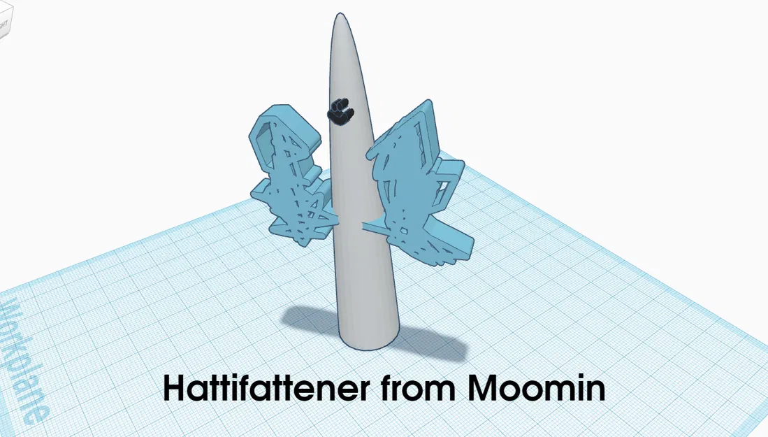 Mô hình Hattifattener từ Moomin - Image 1