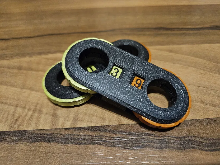 Bánh xe số đầy đủ cho Bộ đếm xoay Clicky - Image 2