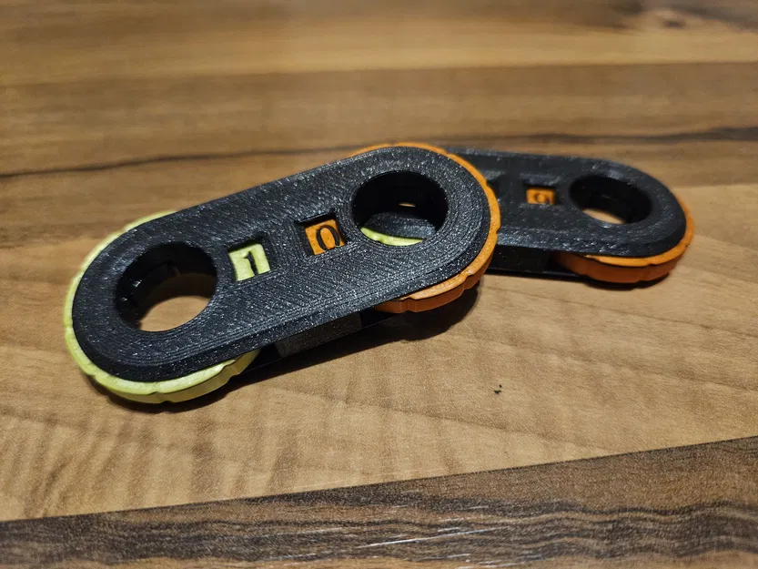 Bánh xe số đầy đủ cho Bộ đếm xoay Clicky - Image 3