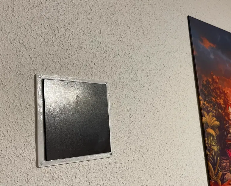 Pat gắn Displate lên tường tô xi măng (4 đinh) - Image 1