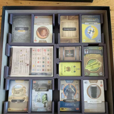 Hộp Đựng Bài "Distilled Organizer"