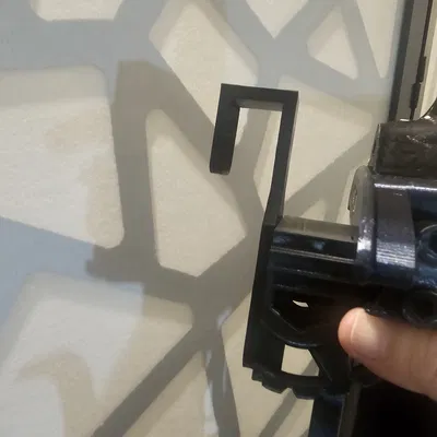 Giá treo vĩ cầm và cung kiểu Steampunk, có móc