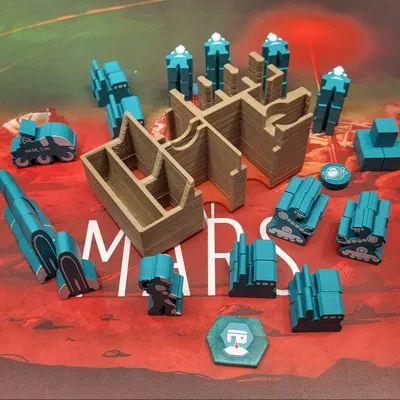 On Mars: Khay Đựng Token Người Chơi