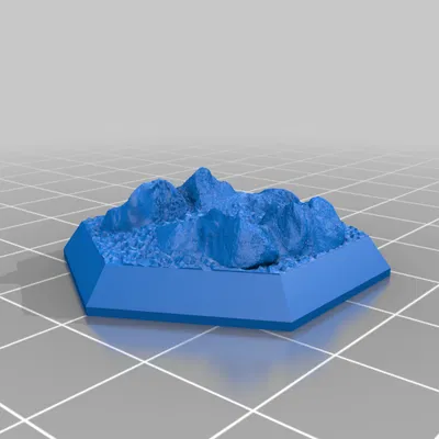 Bộ Đế Lục Giác - Chủ đề Đá